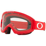 Oakley O Frame 2.0 Pro XS Goggle Moto Red Frame/Clear Lens