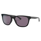 Oakley Women's Leadline Sunglasses Matte Black Frame/Prizm Grey Lens