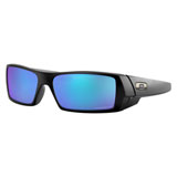 Oakley Gas Can Sunglasses Matte Black Frame/Prizm Sapphire Polarized Lens