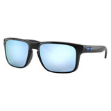 Oakley Holbrook Sunglasses Polished Black Frame/Prizm Deep Water Polarized Lens