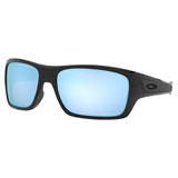 Oakley Turbine Sunglasses Polished Black Frame/Prizm Deep Water Polarized Lens