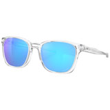 Oakley Ojector Sunglasses Polished Clear Frame/Prizm Sapphire Lens