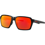 Oakley Parlay Sunglasses Matte Black Frame/Prizm Ruby Lens