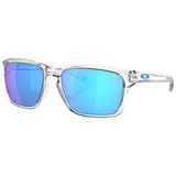 Oakley Sylas Sunglasses Polished Clear Frame/Prizm Sapphire Lens