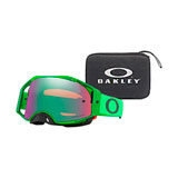 Oakley Airbrake Goggle with Free Travel Pack Moto Green Frame/Prizm MX Jade Lens