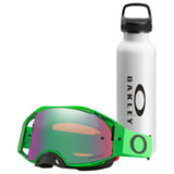 Oakley Airbrake Goggle with Free Water Bottle Moto Green Frame/Prizm MX Jade Lens
