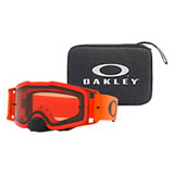 Oakley Front Line Goggle with Free Travel Pack Moto Orange Frame/Prizm MX Bronze Lens