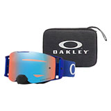 Oakley Front Line Goggle with Free Travel Pack Moto Blue Frame/Prizm Sapphire Iridium Lens