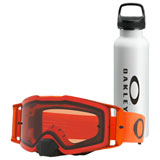 Oakley Front Line Goggle with Free Water Bottle Moto Orange Frame/Prizm MX Bronze Lens