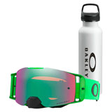 Oakley Front Line Goggle with Free Water Bottle Moto Green Frame/Prizm MX Jade Lens