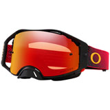 Oakley Airbrake Goggle Red Flow Frame/Prizm Torch Iridium Lens