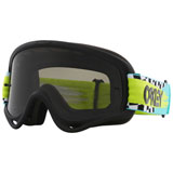 Oakley O Frame Goggle Teal Checks Frame/Dark Grey Lens