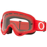 Oakley O Frame Sand Goggle Moto Red Frame/Clear Lens