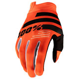 100% Youth iTRACK Gloves Fluo Orange/Black