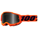 100% Accuri 2 Sand Goggle Neon Orange Frame/Smoke Lens