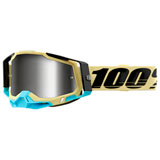 100% Racecraft 2 Goggle Airblast Frame/Silver Mirror Lens