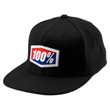 100% Essential JFit Flex Fit Hat Black