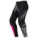 O'Neal Racing Women's Element Pants 2022 Black/Grey/Pink
