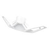 100% Racecraft 2 Replacement Nose Guard White