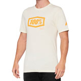 100% Essential T-Shirt Chalk/Orange