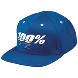 100% Youth Drive Snapback Hat Blue