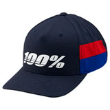 100% Youth Loyal Snapback Hat Navy