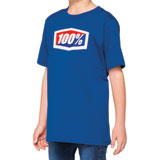 100% Youth Official T-Shirt Blue