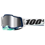 100% Racecraft 2 Goggle Arsham Frame/Silver Flash Lens