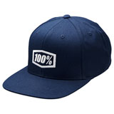 100% Corpo Snapback Hat Navy