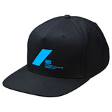 100% Forward Snapback Hat Black
