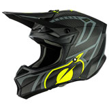 O'Neal Racing 10 Series Race Carbon Helmet Black/Neon Green
