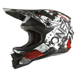 O'Neal Racing 3 Series Scarz Helmet Black/White/Red