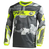 O'Neal Racing Element Camo Jersey Grey/Neon Yellow