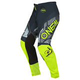 O'Neal Racing Element Camo Pant Grey/Neon Yellow