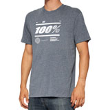 100% Global T-Shirt Heather Grey