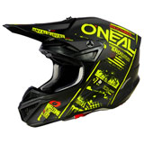 O'Neal Racing 5 Series Attack Helmet Black/Neon
