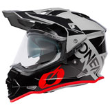 O'Neal Racing Sierra R Helmet Grey/Black/Red