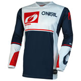 O'Neal Racing Hardwear Flow Jersey Blue/White