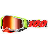 100% Racecraft 2 Goggle Engal Frame/Red Mirror Lens
