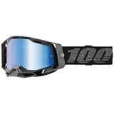 100% Racecraft 2 Goggle Kos Frame/Blue Mirror Lens