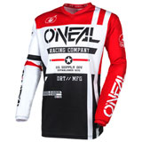 O'Neal Racing Element Warhawk Jersey Black/White/Red