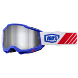 100% Accuri 2 Goggle Kolby Frame/Silver Mirror Lens