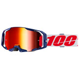 100% ARmatic Goggle Mach Z Frame/Red Mirror Lens