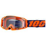 100% ARmatic Goggle Neon Orange Frame/Clear Lens