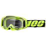 100% ARmatic Goggle Neon Yellow Frame/Clear Lens