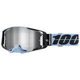 100% Armega Goggle Petros Frame/Silver Mirror Lens