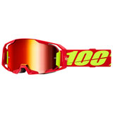 100% ARmatic Goggle Red Frame/Red Mirror Lens