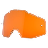 100% Racecraft Plus Injected Replacement Lens with Posts HD Persimmon