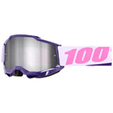 100% Accuri 2 Goggle Yumiko Frame/Silver Mirror Lens