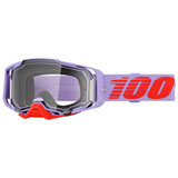 100% Armega Goggle Fausto Frame/Clear Lens